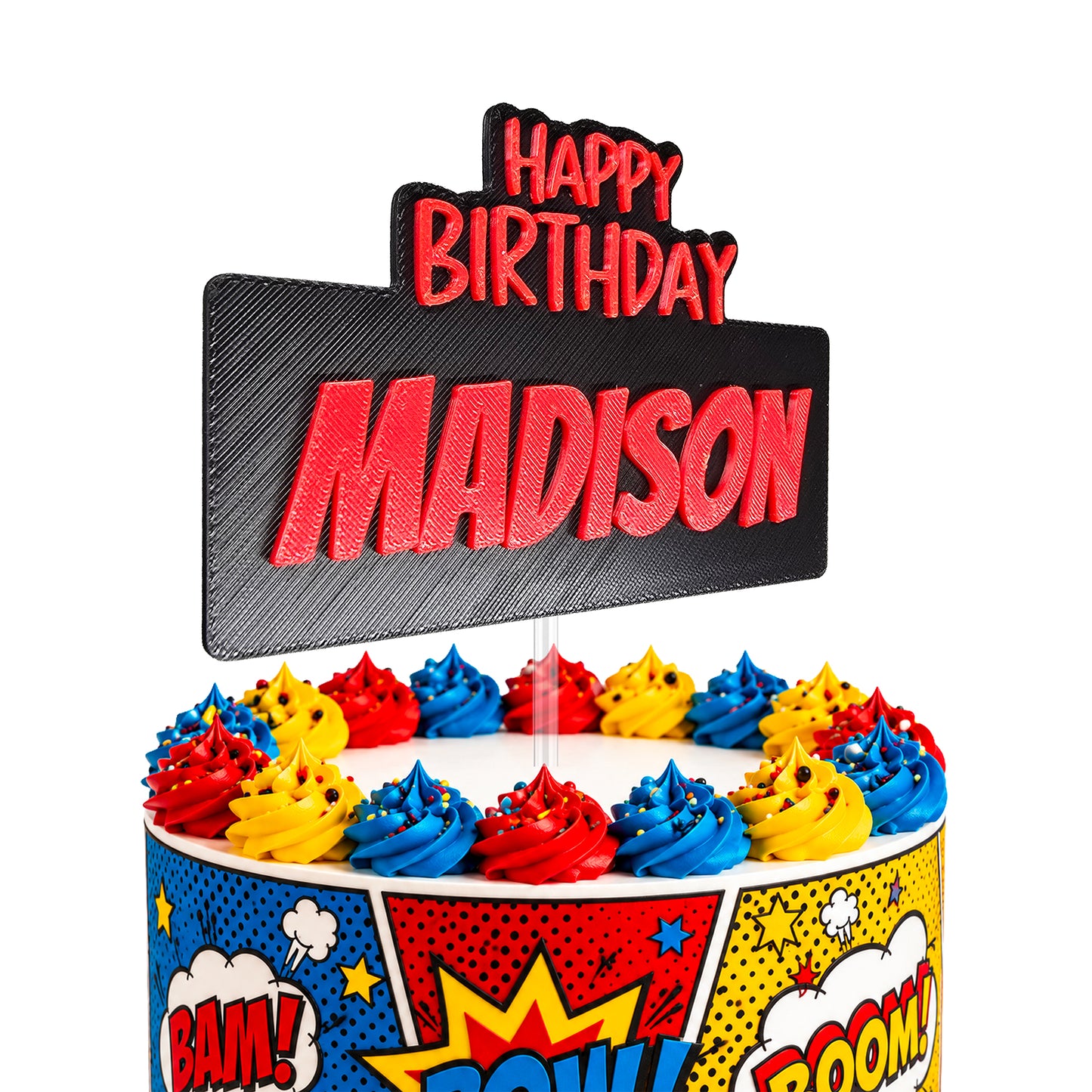 Personalized Cake Topper with name