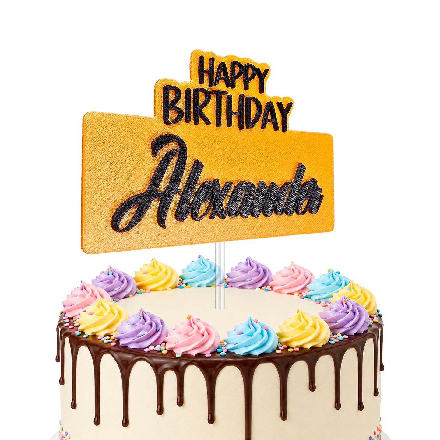 Personalized Cake Topper with name