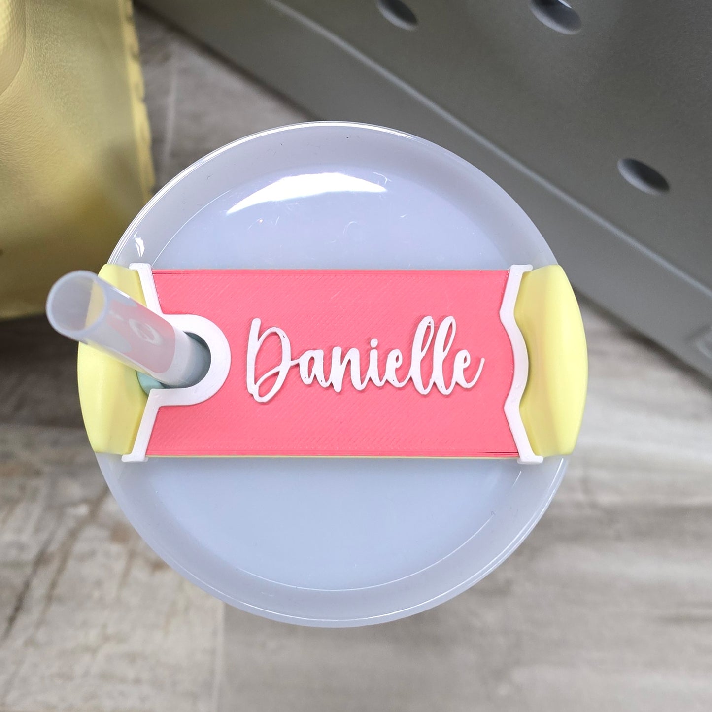 Iristy custom Stanley name plate, snug & tight fitting