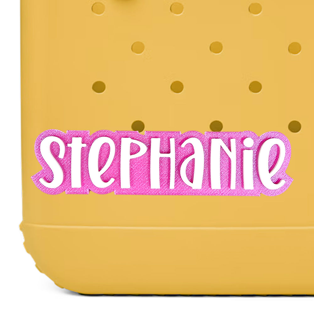 Funky Style Custom Name Bag Charm for Bogg Bag and Simple Modern (Copy)