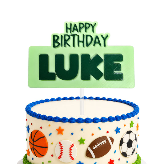 Personalized Cake Topper with name