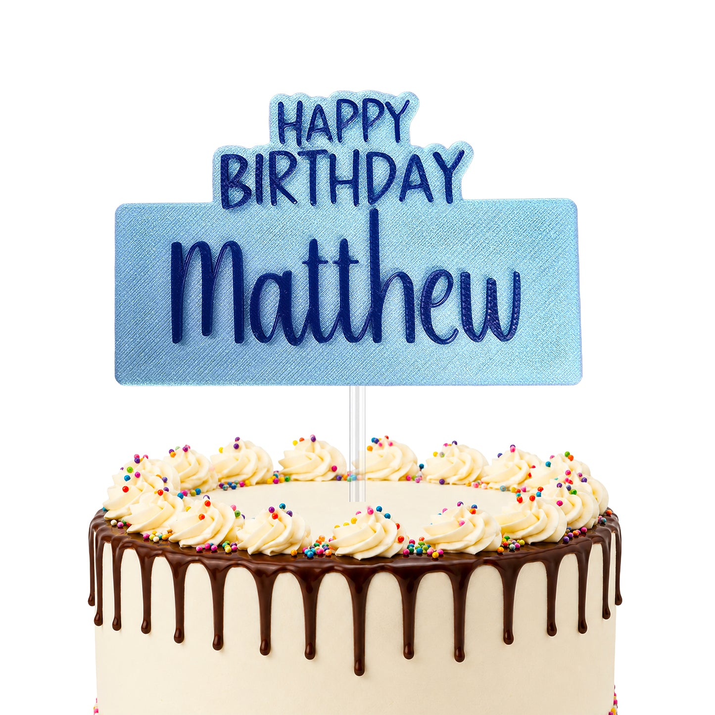Personalized Cake Topper with name