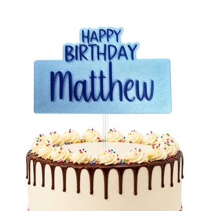 Personalized Cake Topper with name