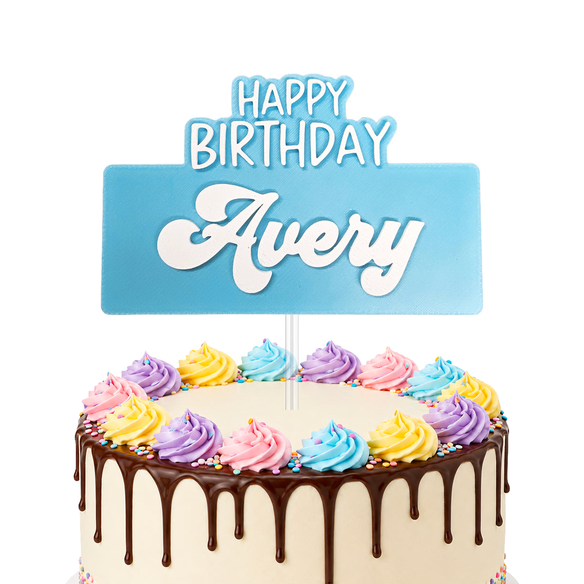 Personalized Cake Topper with name