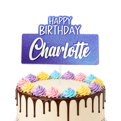 Personalized Cake Topper with name