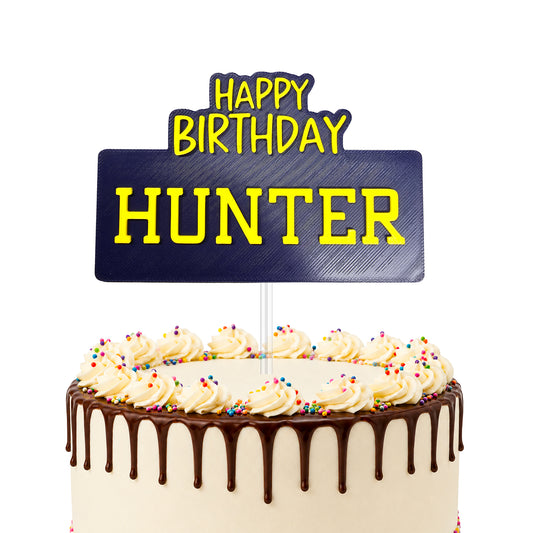 Personalized Cake Topper with name