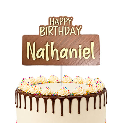 Personalized Cake Topper with name
