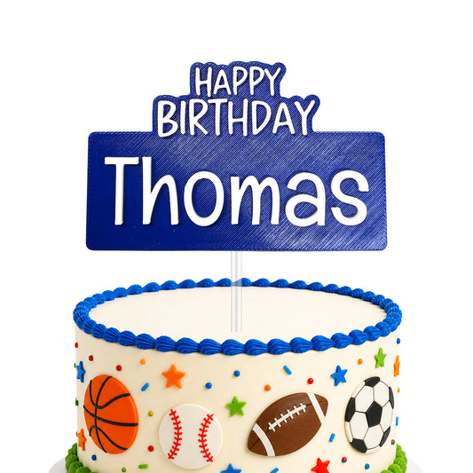 Personalized Cake Topper with name