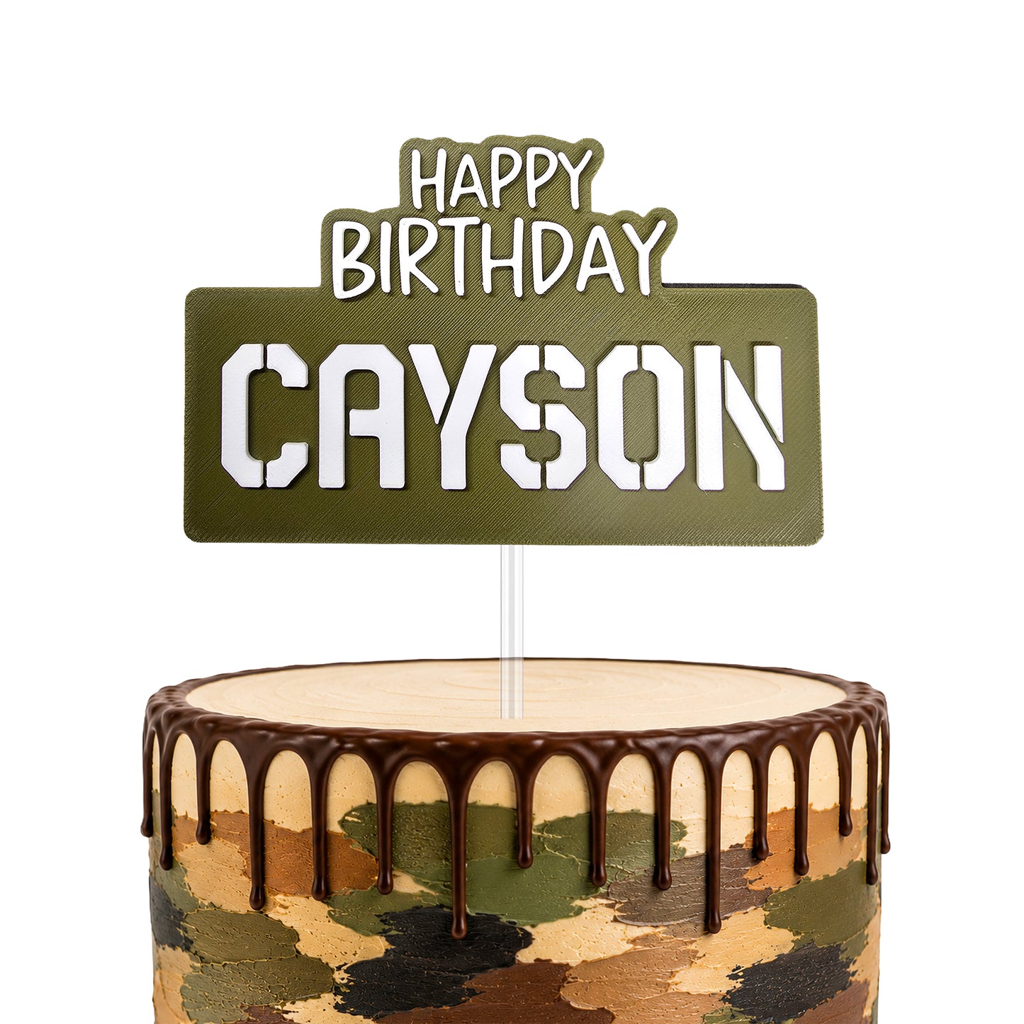 Personalized Cake Topper with name
