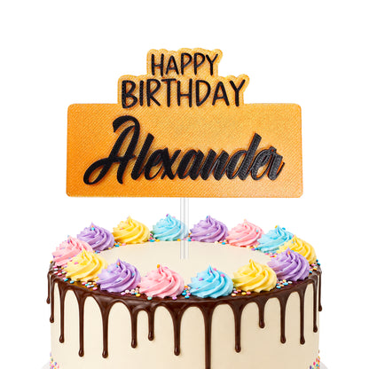 Personalized Cake Topper with name