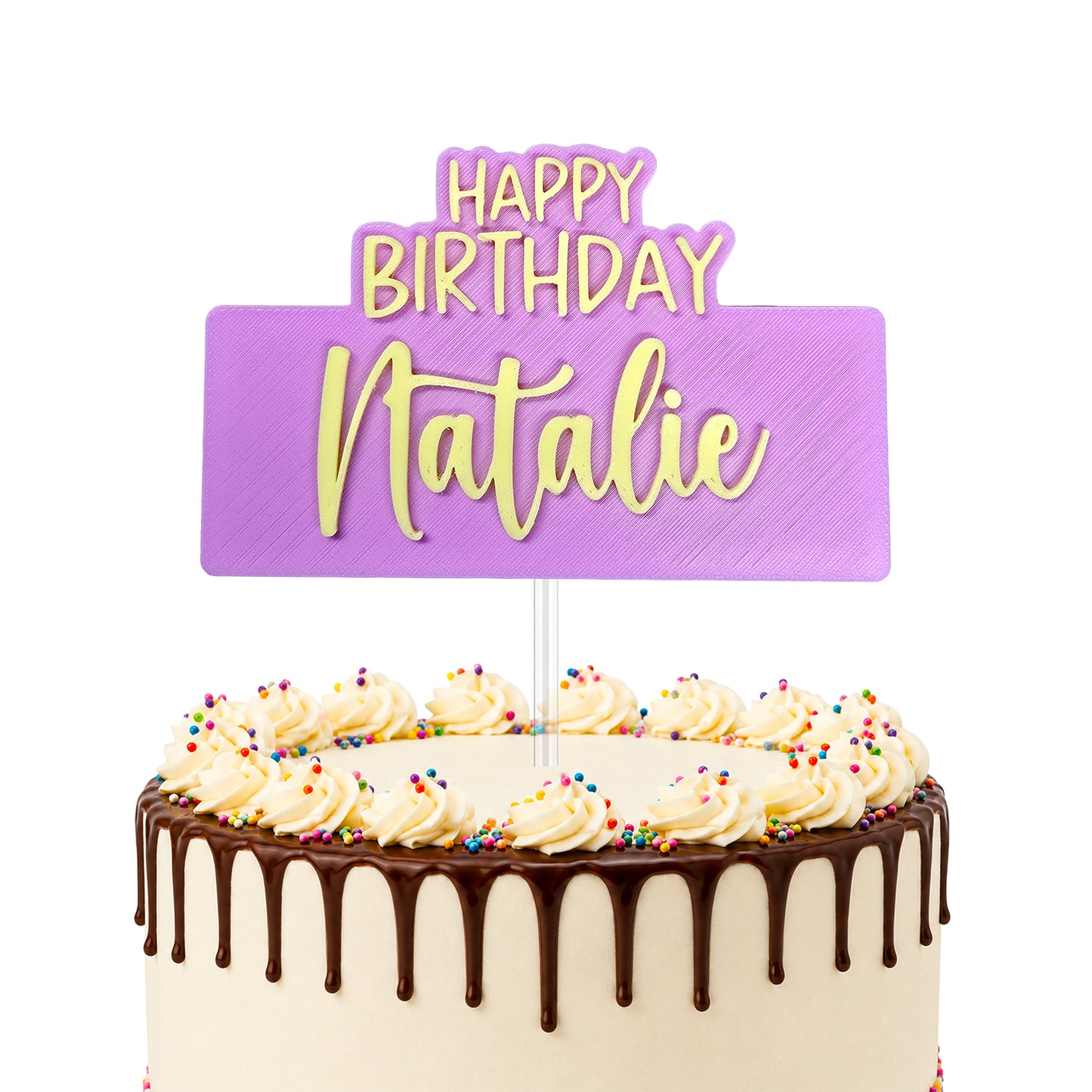 Personalized Cake Topper with name