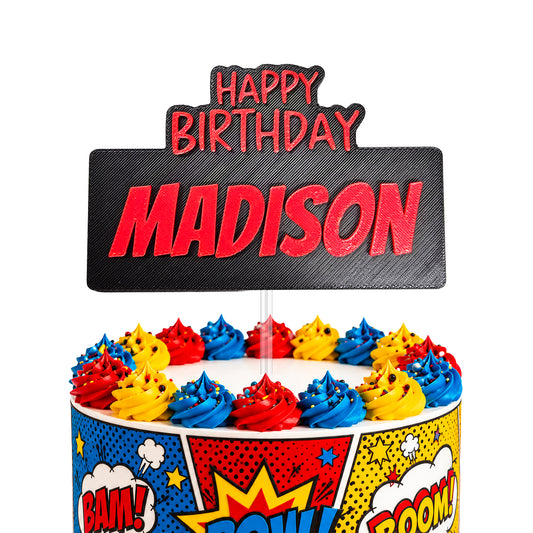 Personalized Cake Topper with name