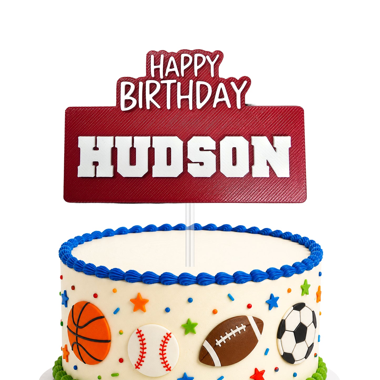 Personalized Cake Topper with name