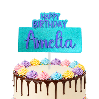 Personalized Cake Topper with name