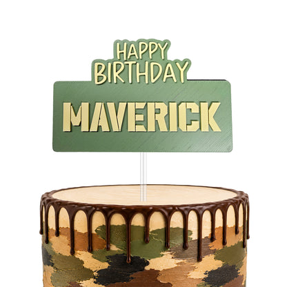 Personalized Cake Topper with name