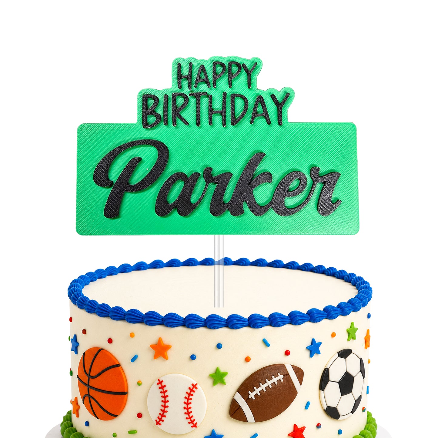 Personalized Cake Topper with name