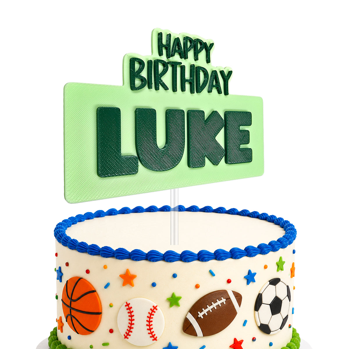 Personalized Cake Topper with name