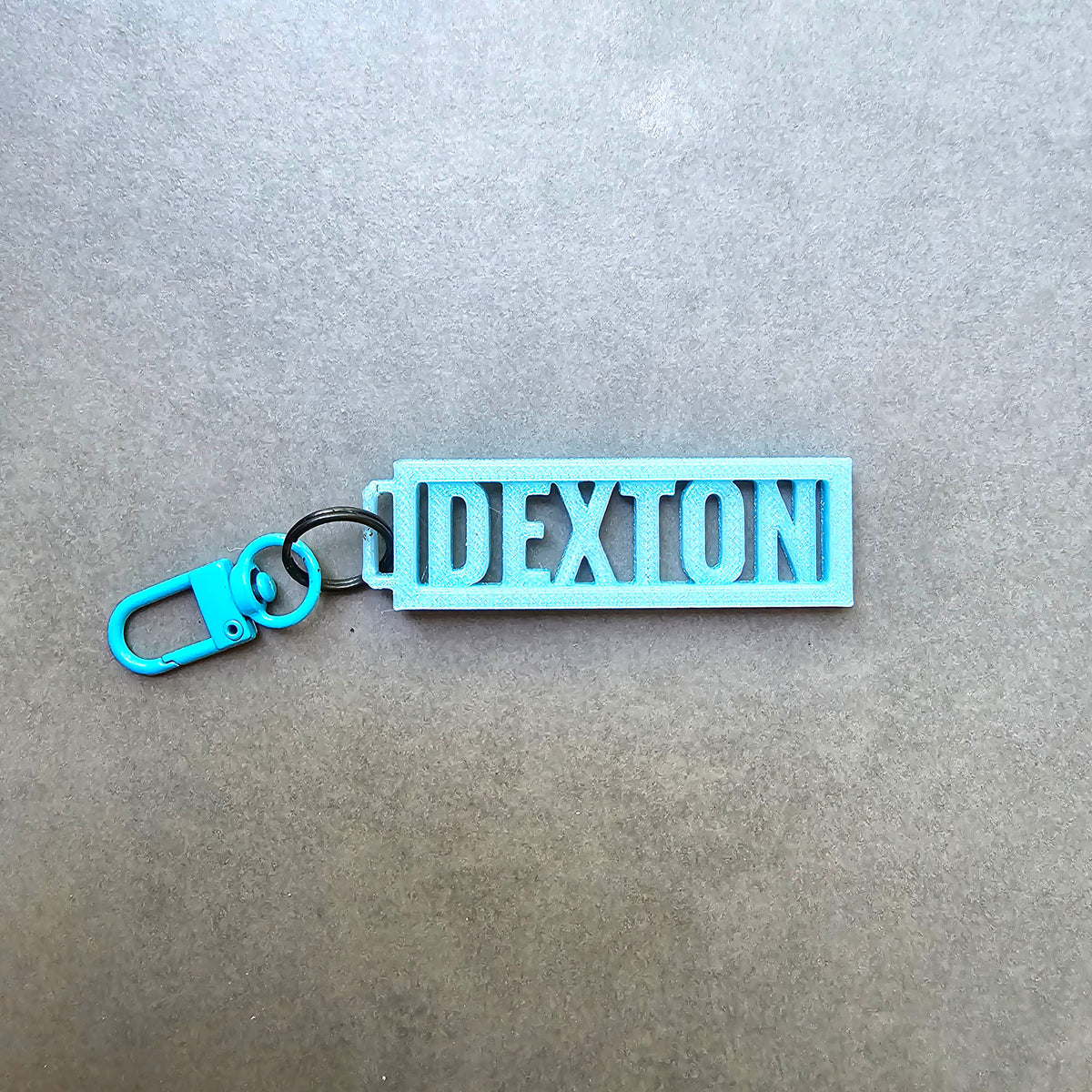 Mini Customizable Name Keychain for Kids Backpacks, Keys and more