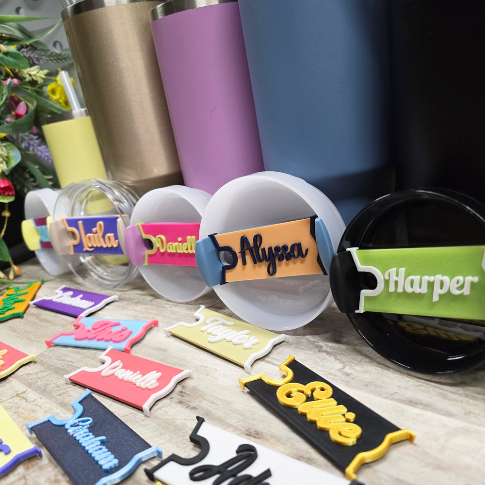 Iristy custom Stanley name plate, snug & tight fitting