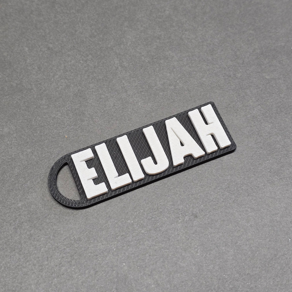 Custom Name Keychain
