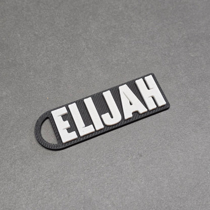 Custom Name Keychain
