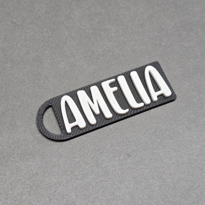 Custom Name Keychain