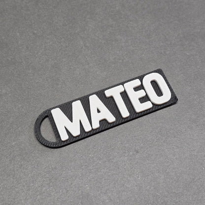 Custom Name Keychain