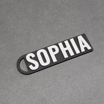 Custom Name Keychain