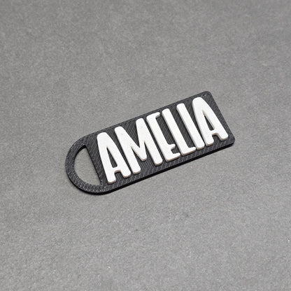 Custom Name Keychain