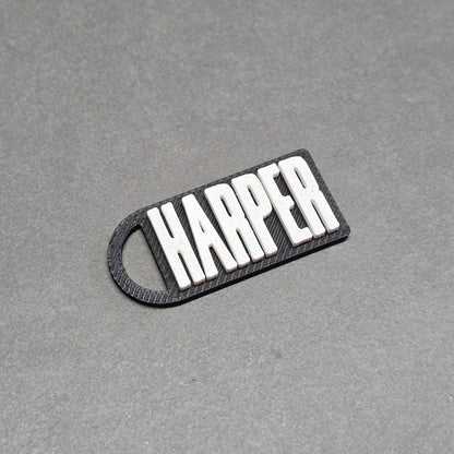 Custom Name Keychain
