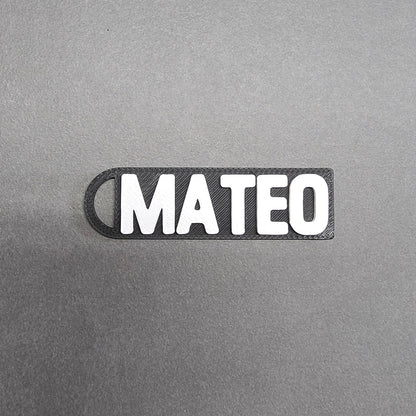 Custom Name Keychain