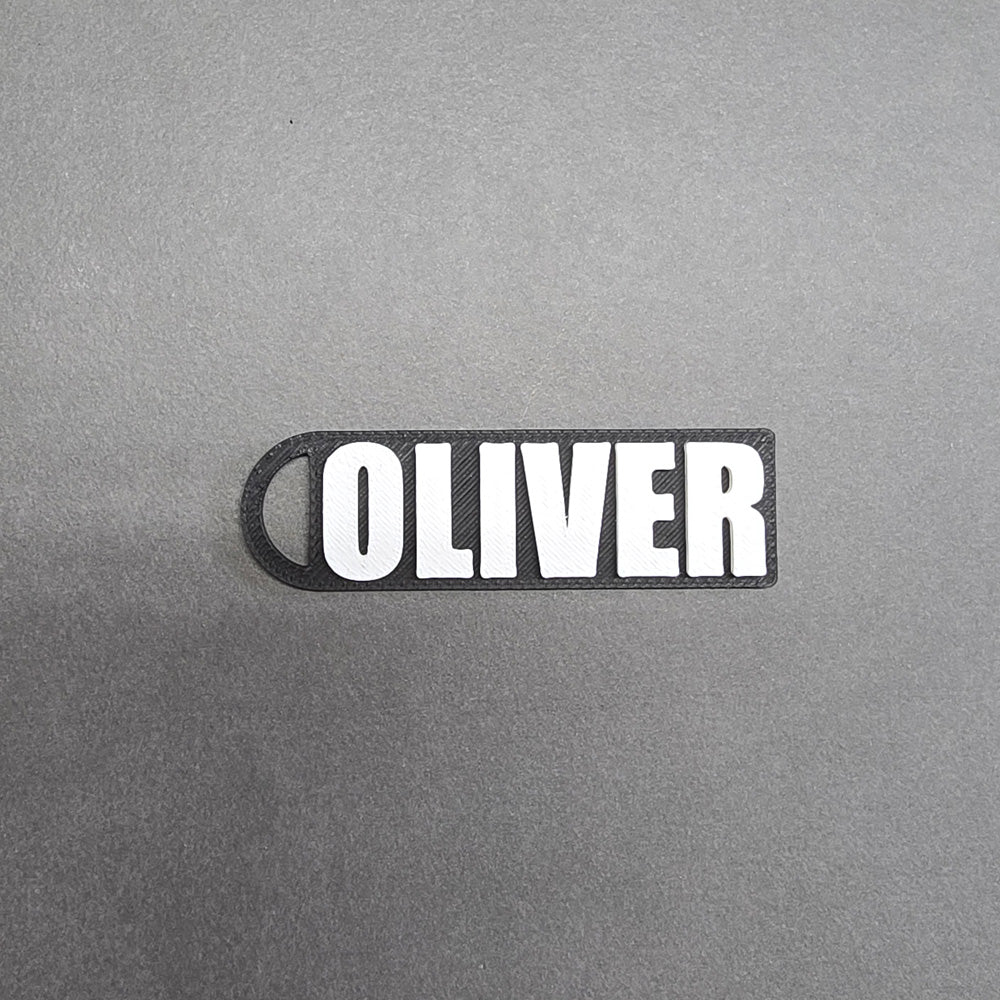 Custom Name Keychain