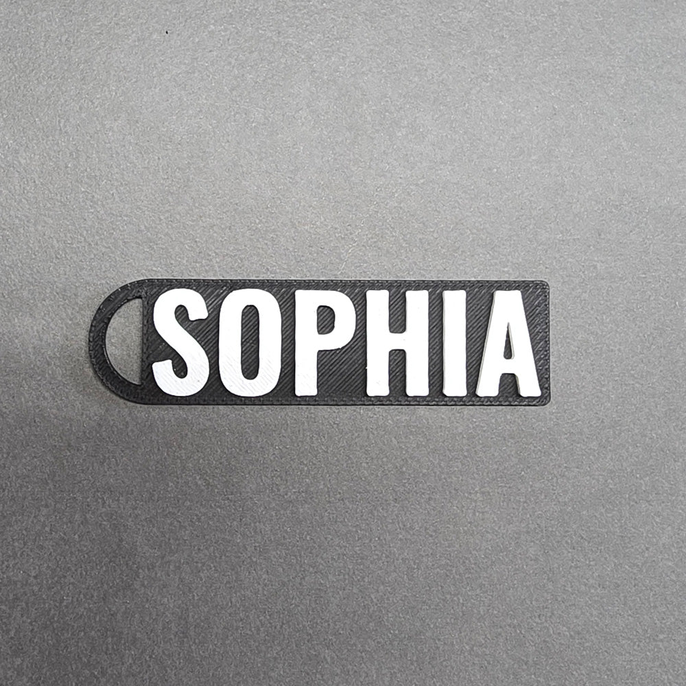 Custom Name Keychain