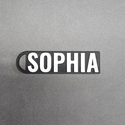 Custom Name Keychain