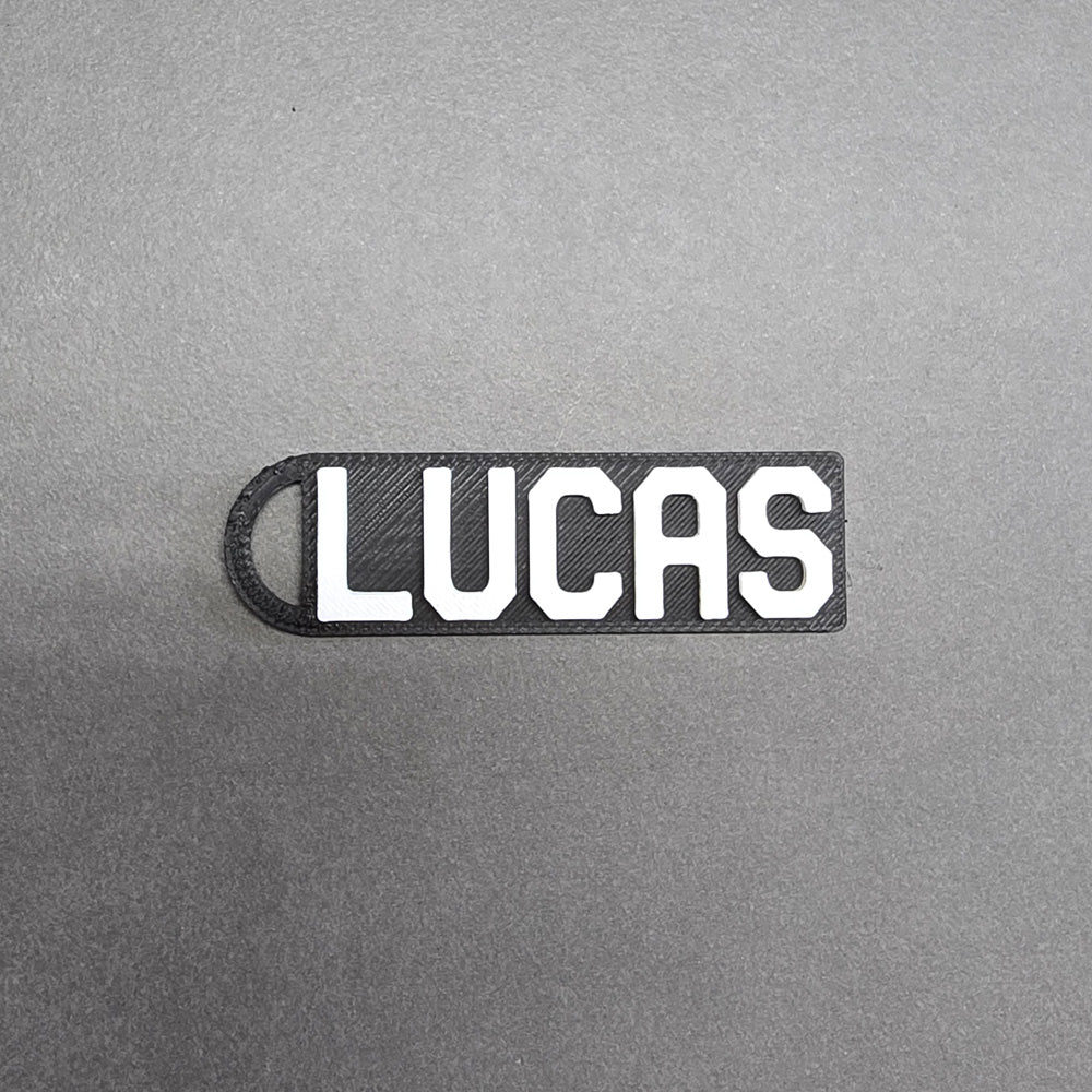 Custom Name Keychain