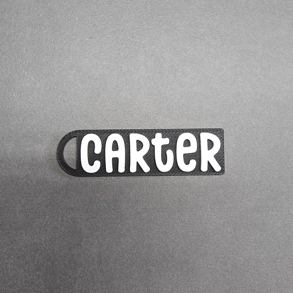 Custom Name Keychain