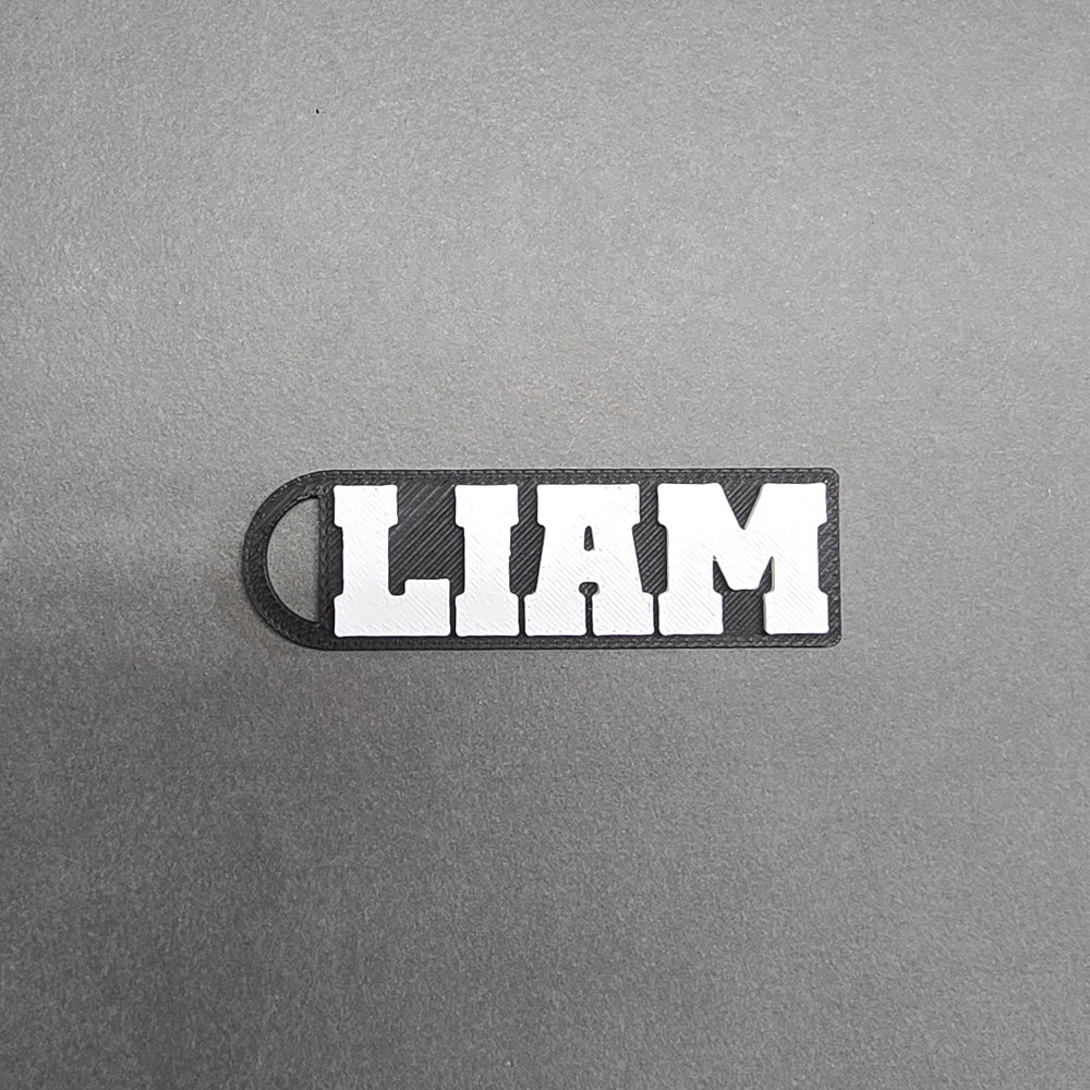 Custom Name Keychain