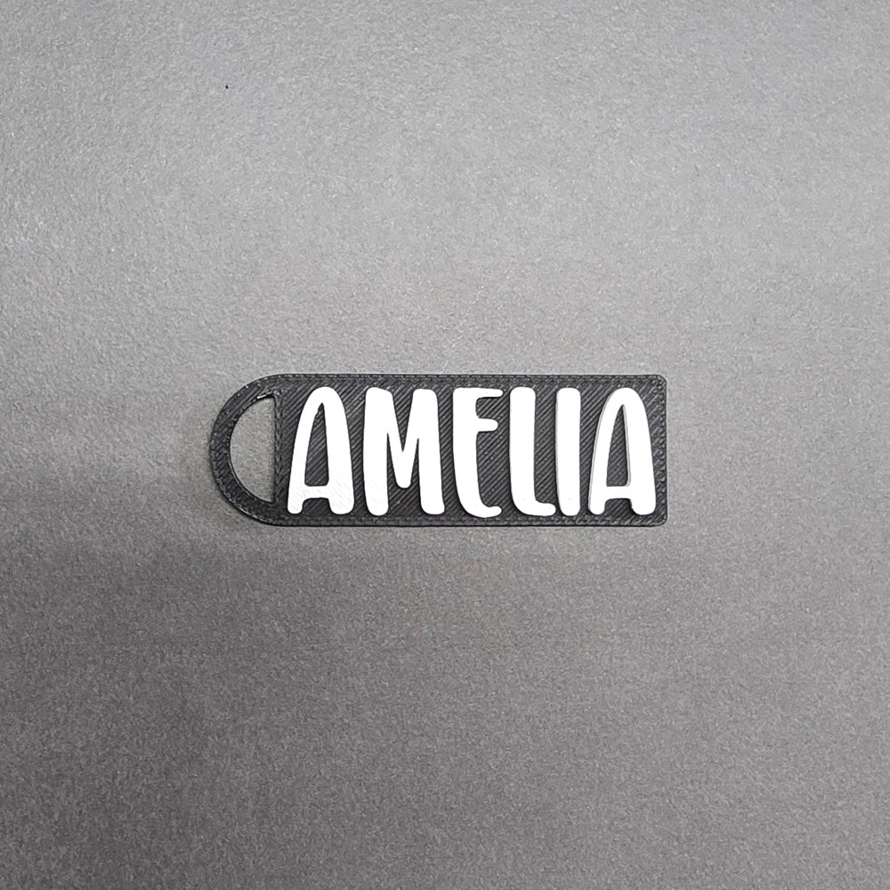 Custom Name Keychain