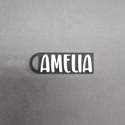 Custom Name Keychain