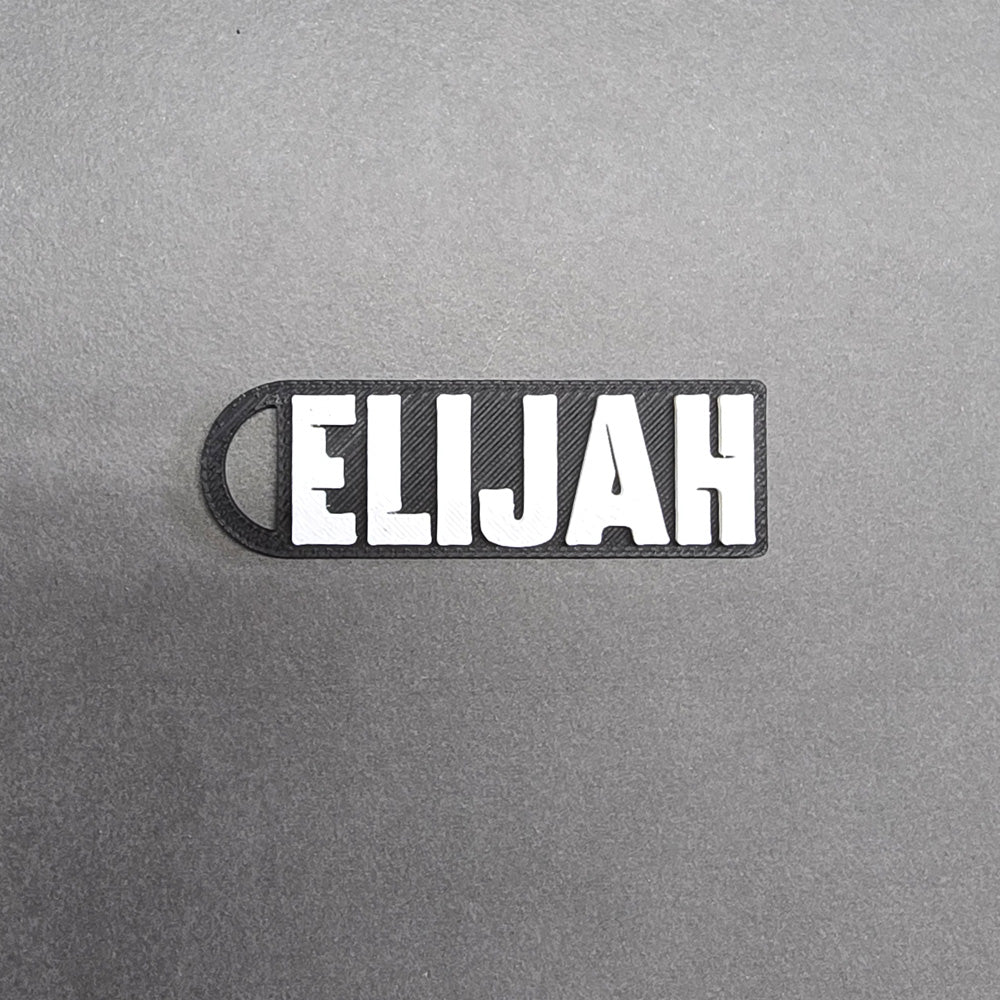Custom Name Keychain