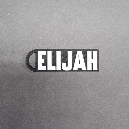 Custom Name Keychain