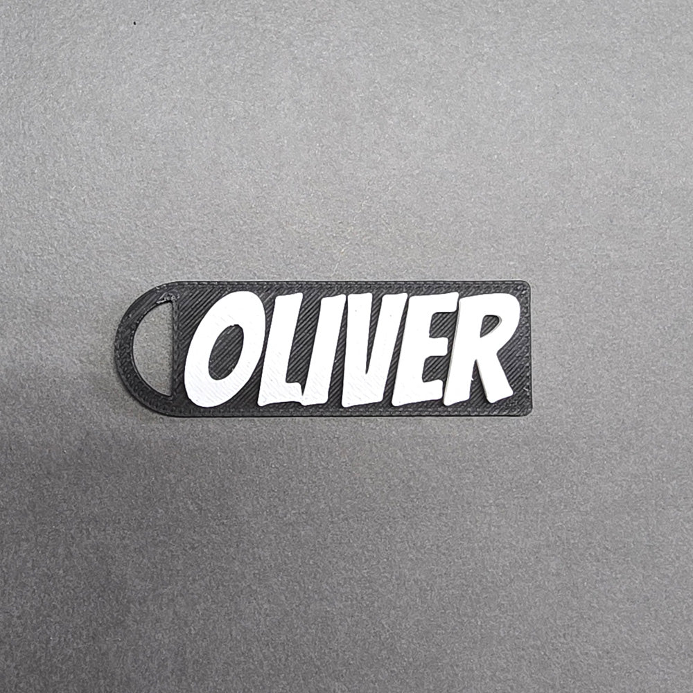 Custom Name Keychain