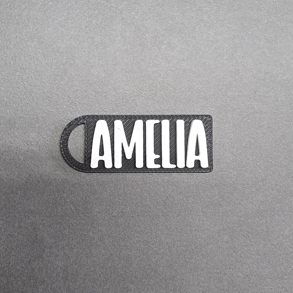 Custom Name Keychain