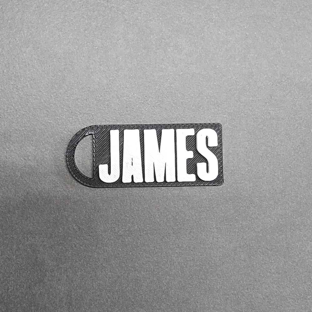 Custom Name Keychain