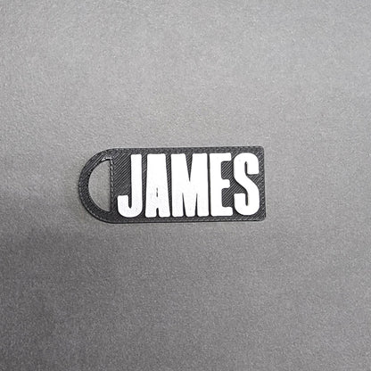 Custom Name Keychain