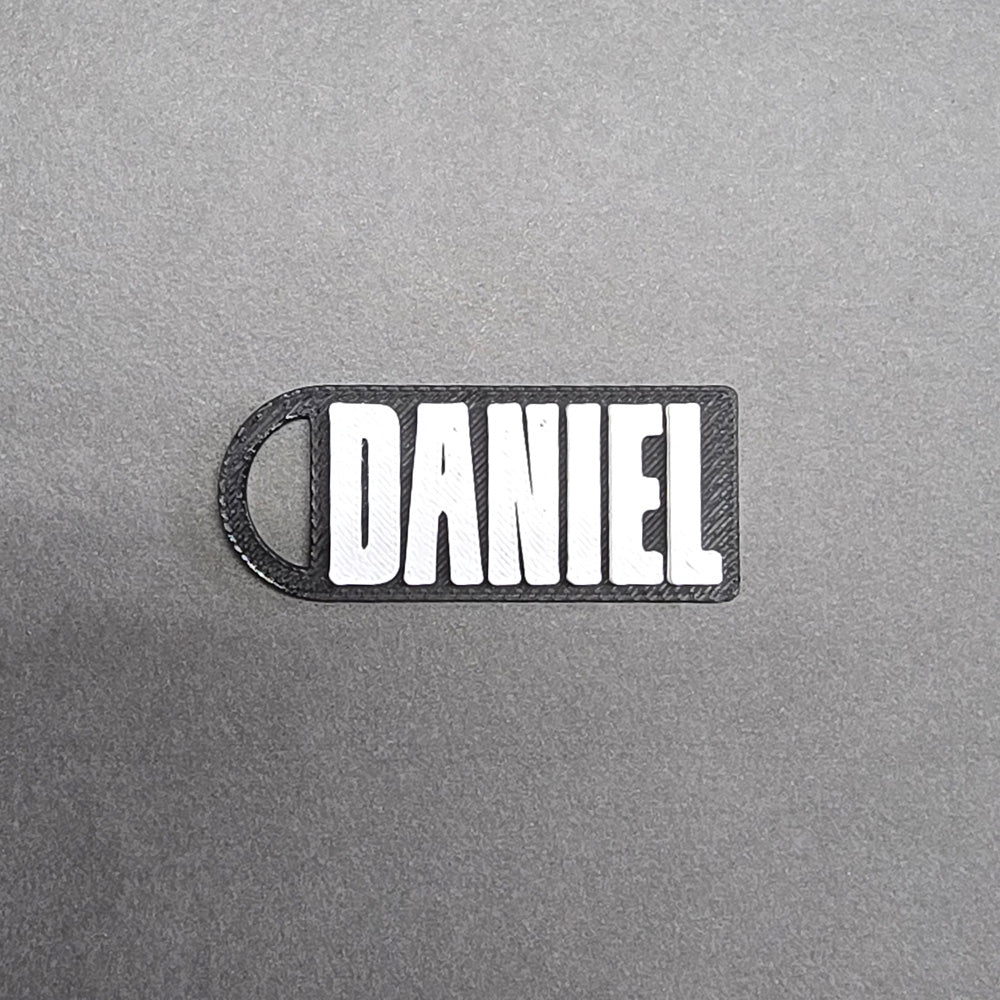 Custom Name Keychain