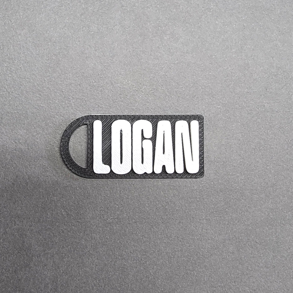 Custom Name Keychain