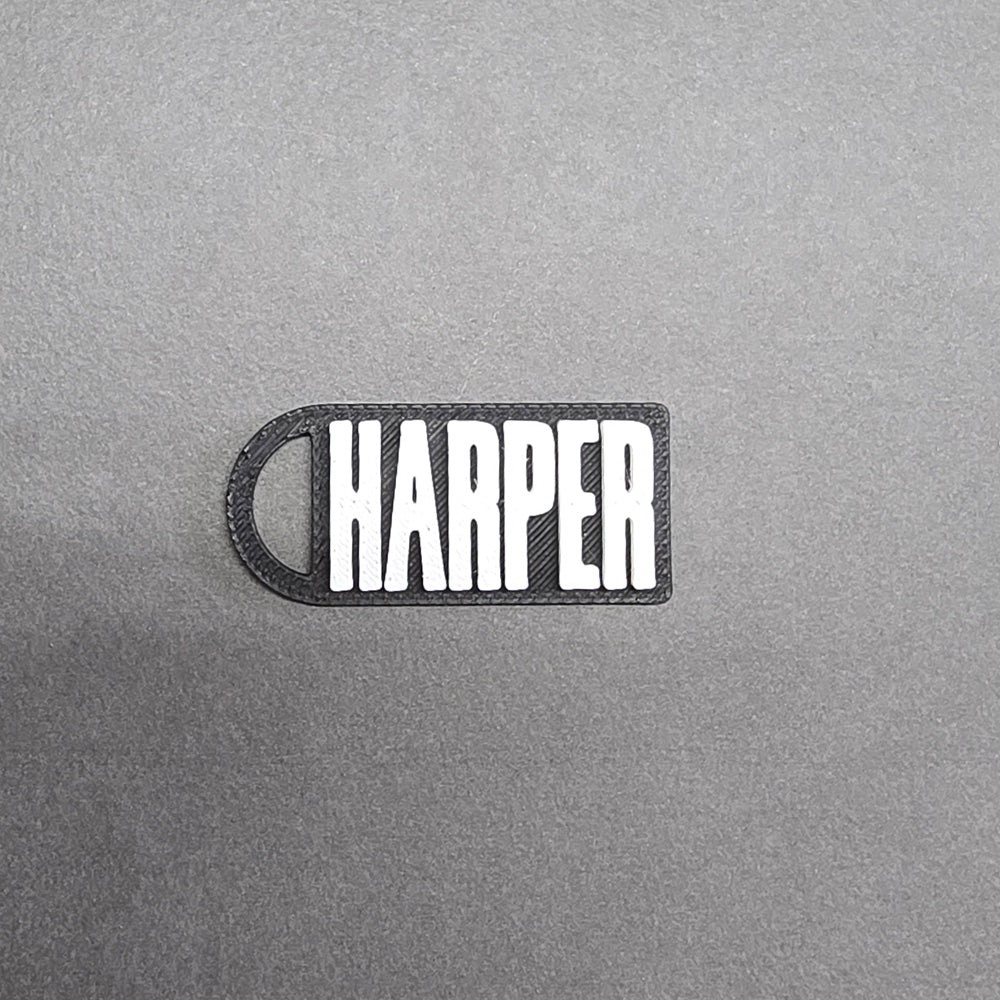 Custom Name Keychain