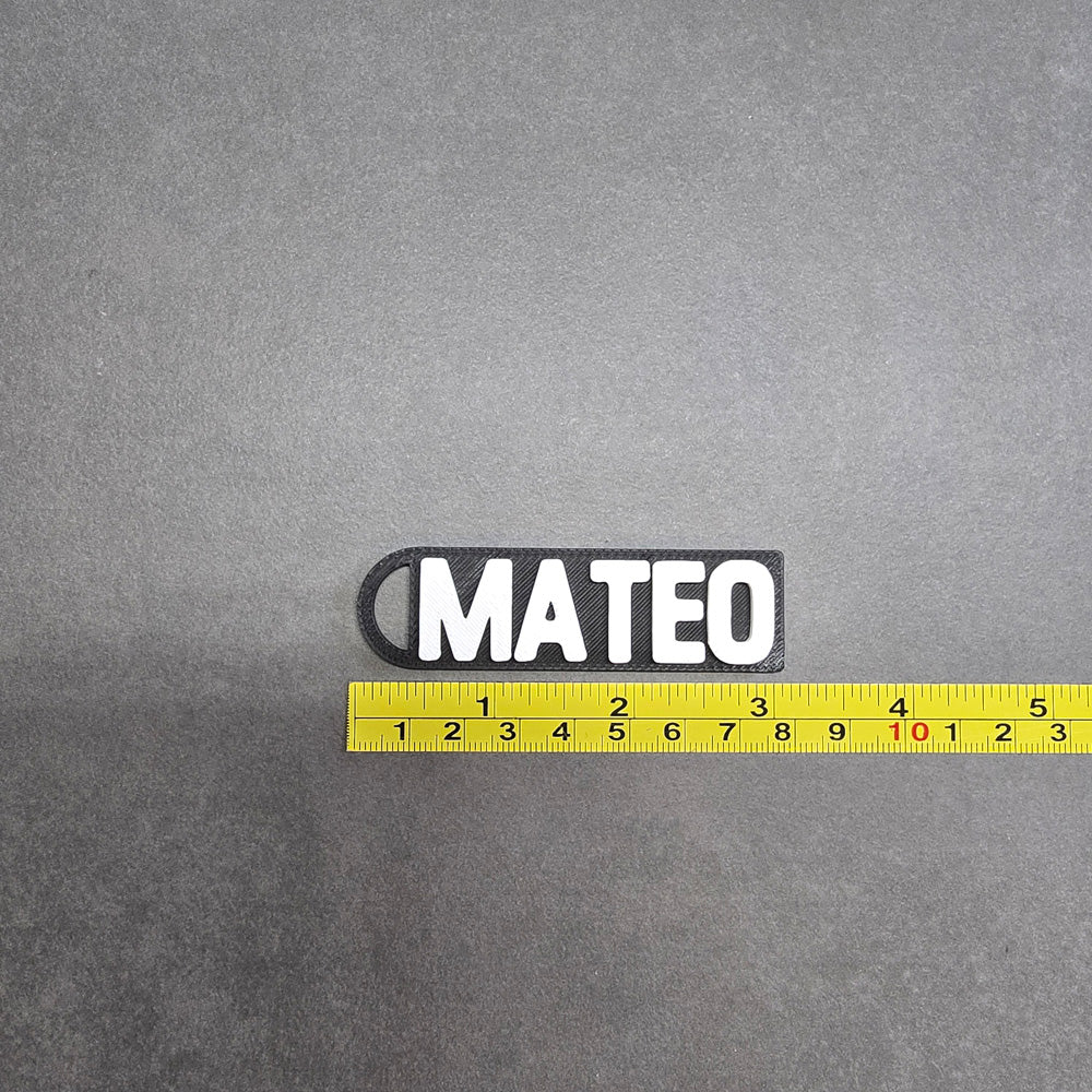 Custom Name Keychain