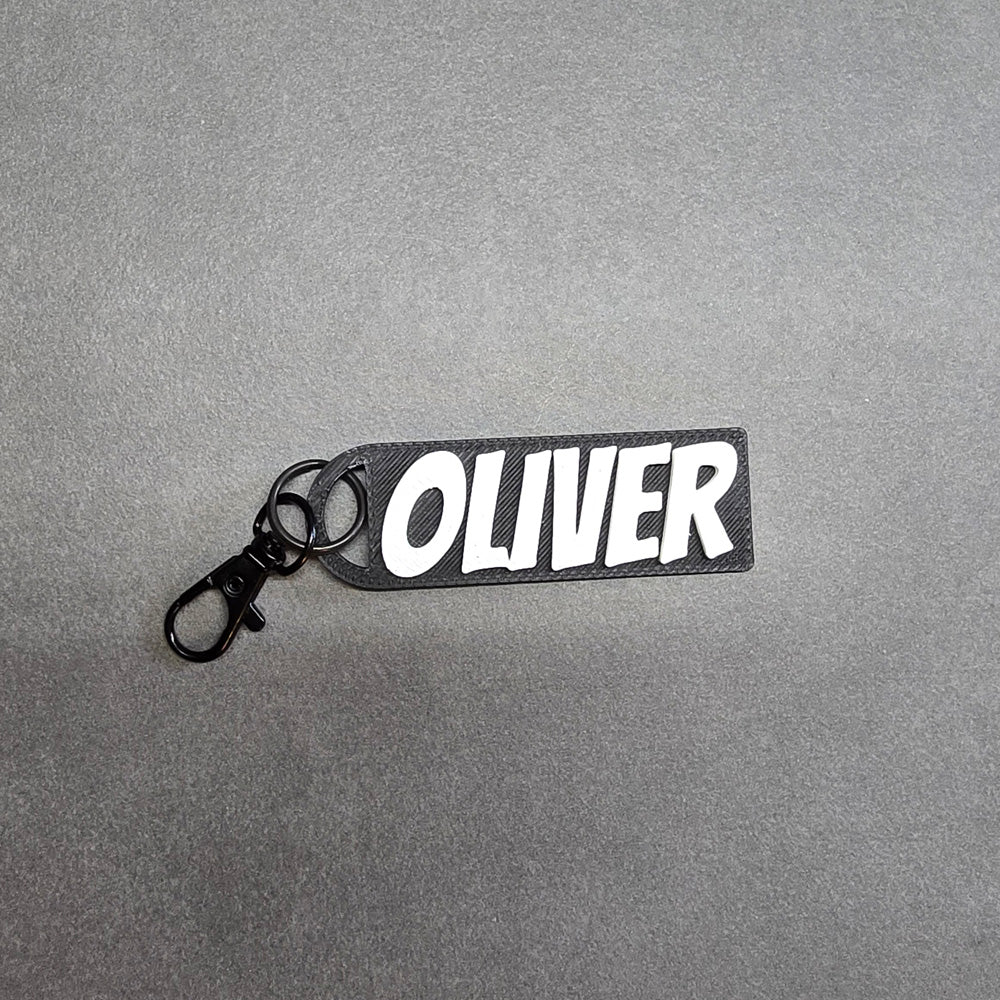 Custom Name Keychain